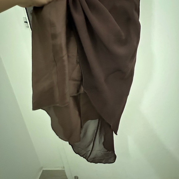 Vintage Vertice mash and satin layered dress - Picture 6 of 6